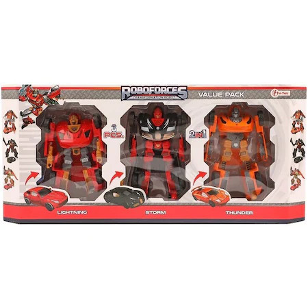 Set 3 roboti Transformers