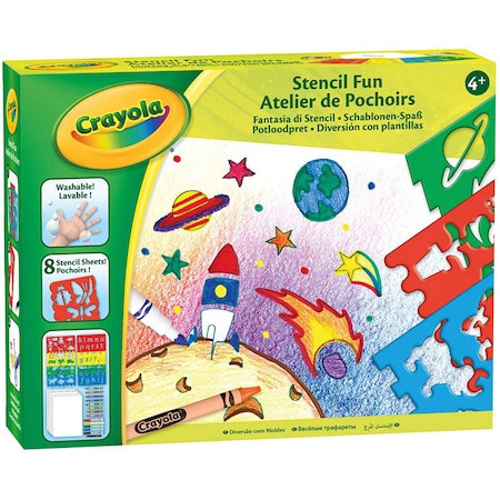 Set Craft Crayola cu Sabloane