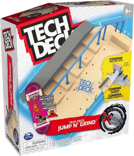 Set de Joaca Tech Deck, Pistă X-Connect, Jump N' Grind