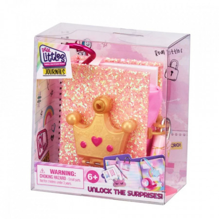 Set Mini Jurnal cu Accesorii Real Littles, S4 - Coronita
