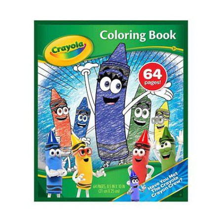 Carte de colorat Crayola 64 pagini