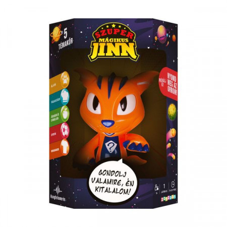 Figurina interactiva Super Magic Jinn limba maghiara