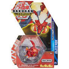Figurina Metalica Bakugan Legends, Blitz Fox