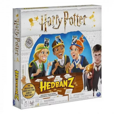 Joc de societate Spin Master, Hedbanz, Harry Potter, in Limba Maghiara