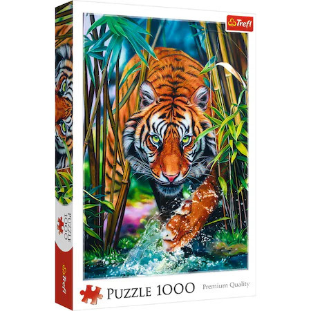 Puzzle Trefl, Tigru, 1000 piese