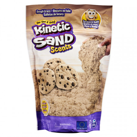Rezerva Kinetic Sand Scents - Dough crazy, nisip parfumat, 227g