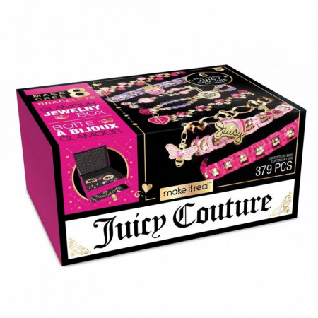 Set Cutie de bijuterii Make It Real Juicy Couture Glamour, 379 piese