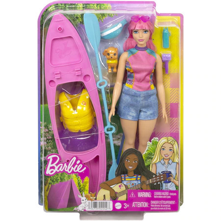 Set de joaca Barbie Camping - Daisy, cu accesorii