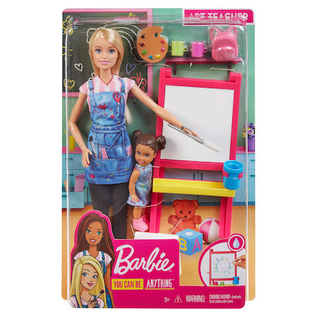 Set de joaca Barbie You can be, Profesor de desen