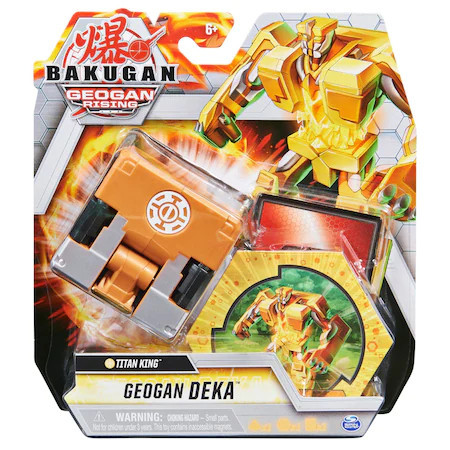 Figurina Bakugan Geogan Rising - Geogan Deka, Titan King