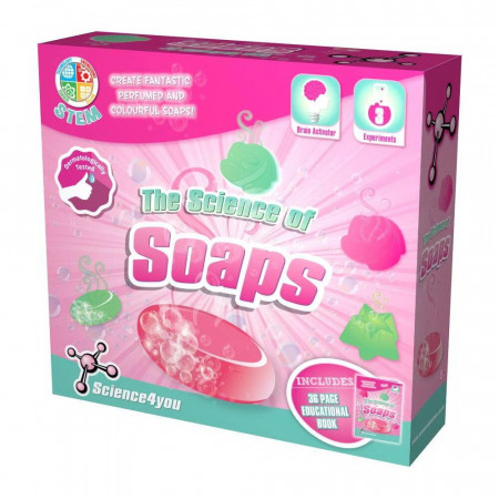 Joc educativ Science4you, Set laboratorul de sapunuri
