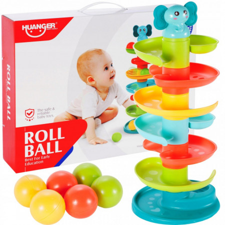 Jucarie pentru copii turn cu bile Malplay