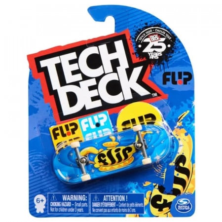 Mini placa skateboard Tech Deck, Flip, 10cm