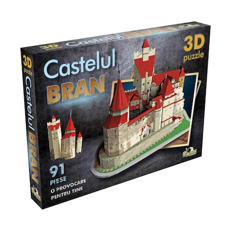 Puzzle 3D Noriel-Castelul Bran,91piese