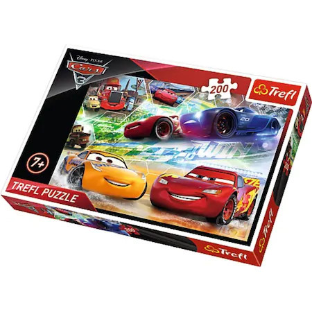 Puzzle Trefl, Disney Cars 3, Road to victory, 200 piese