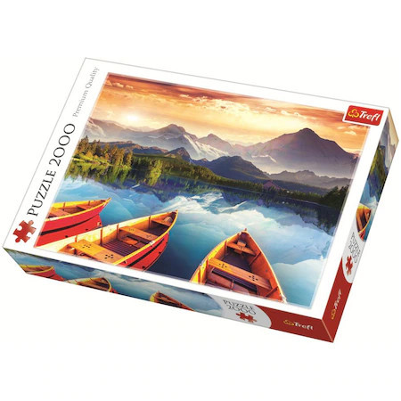 Puzzle Trefl, Lac montan, 2000 piese