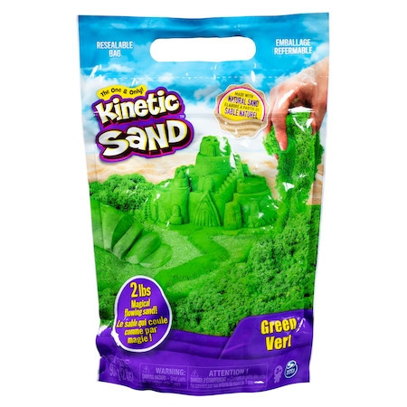 Rezerva Kinetic Sand - Verde, 900 g