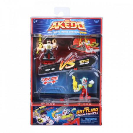Set 2 figurine Akedo, Versus Pack - Chux Lee vs Crackup