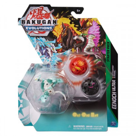 Set 3 Figurine Bakugan Evolutions Starter Pack Eenoch Ultra, Neo Pegatrix si Pharol