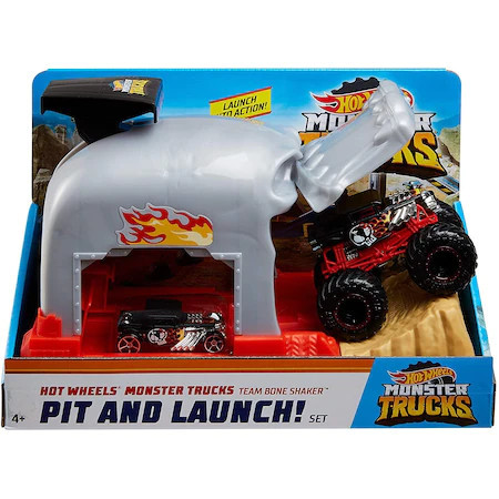 Set de joaca Hot Wheels Team Bone Shaker