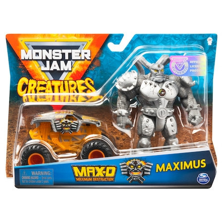 Set de Joaca Monster Jam- Masinuta Max-D si Maximus