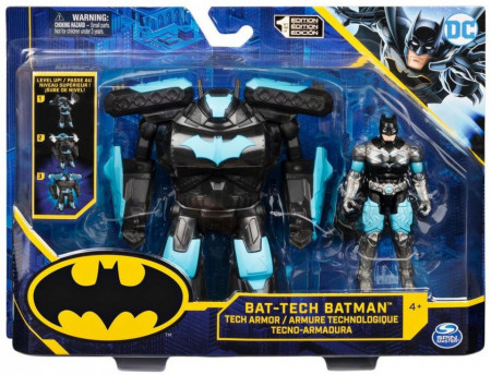 Set interactiv Batman Bat Tech Negru/Albastru, 4 ani+