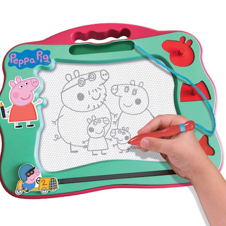 Tablita Magnetica Pentru Desen Peppa Pig, Multicolor