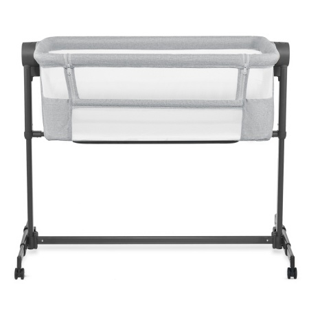 PATUT CO-SLEEPER KINDERKRAFT NESTE UP 2, GRI DESCHIS