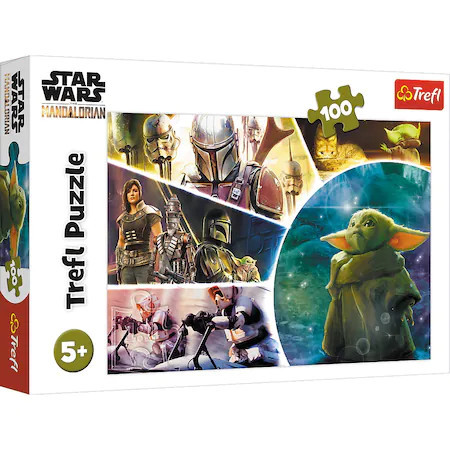Puzzle Trefl - Star Wars, The Mandalorian, 100 piese