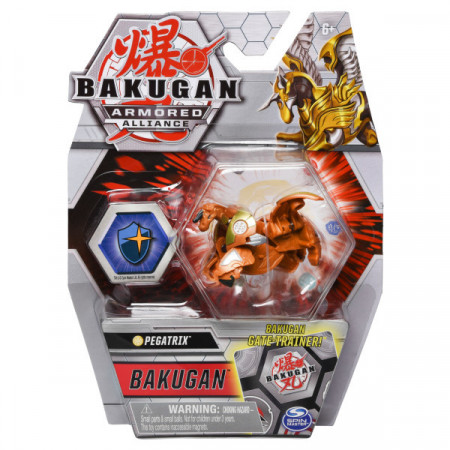 Figurina Bakugan Armored Alliance - Pegatrix, cu card Baku-Gear