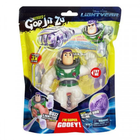 Figurina Goo Jit Zu care se poate intinde Lightyear, Buzz Space Ranger Alpha