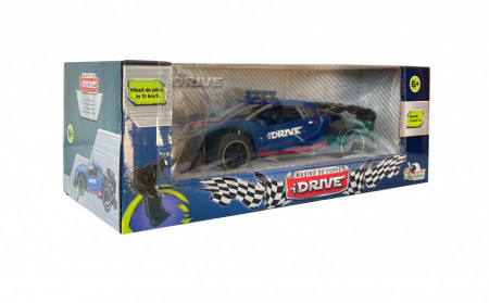 Masina de Curse cu Telecomanda I Drive - Albastra,1:16