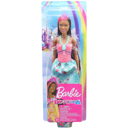 Papusa Barbie Dreamtopia - Printesa cu coronita mov