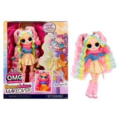 Papusa L.O.L. Surprise! O.M.G. Sunshine Makeover − Bubblegum DJ