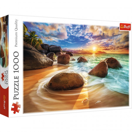 Puzzle Trefl 1000piese - Plaja Samudra India