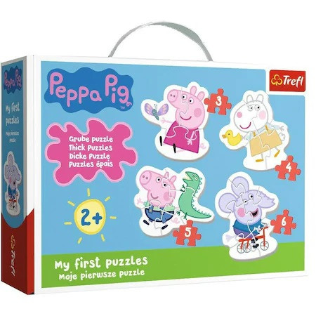 Puzzle Trefl Baby 4in1,Peppa Pig