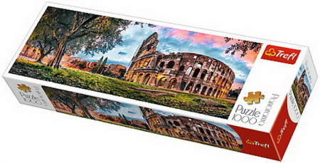 Puzzle Trefl, Panorama Coloseumul la rasarit, 1000 piese