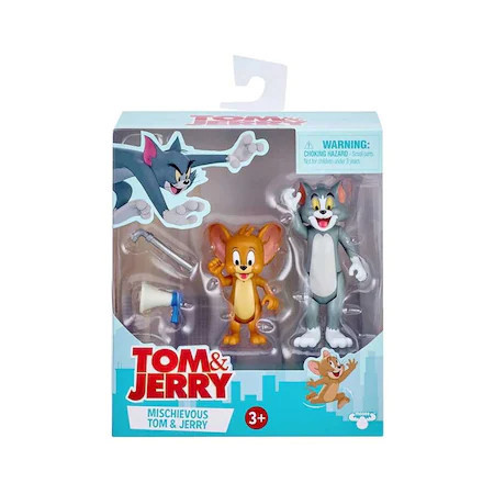 Set 2 figurine Tom and Jerry , Movie Movements