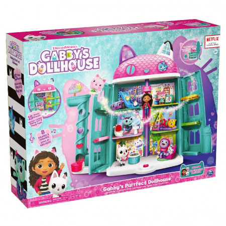 Set de joaca Gabby's Dollhouse - Casa Purrfect a lui Gabby