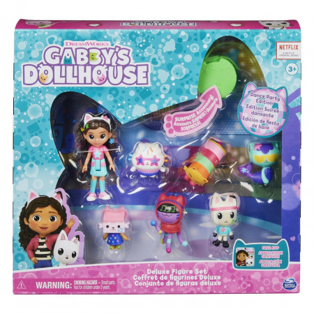 Set de joaca Gabby's Dollhouse - Dance party edition, 7 figurine