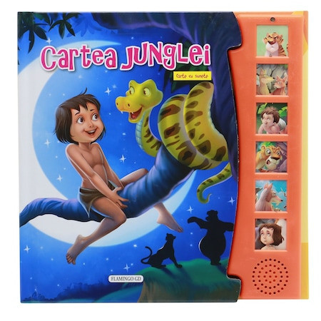 Cartea junglei - Carte cu sunete