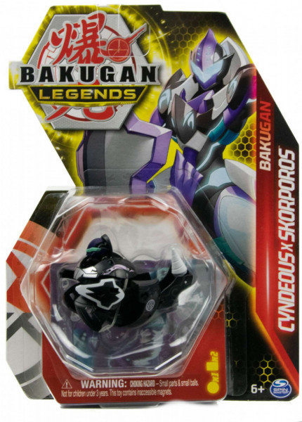 Figurina Bakugan Legends S5 - Cyndeous x Skorporos