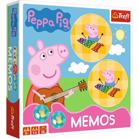 Joc Trefl Memo, Peppa Pig