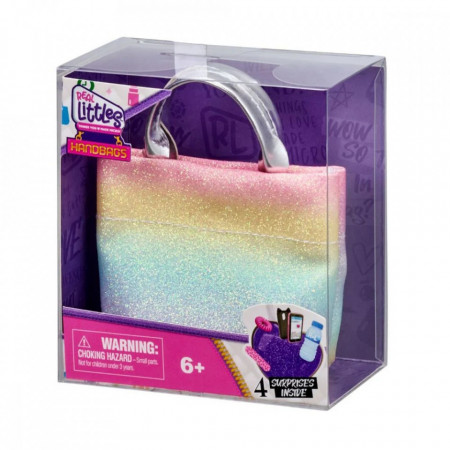 Mini gentuta de mana cu 4 surprize, Real Littles, S4, Curcubeu