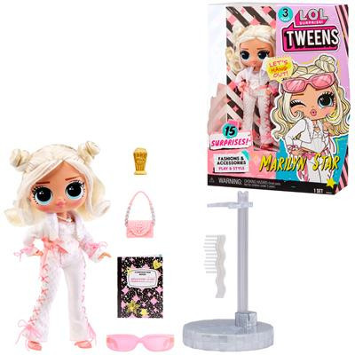 Papusa LOL Surprise Tweens, Marilyn Star, 15 surprize