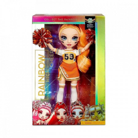 Papusa Majoreta Rainbow High, Poppy Rowan