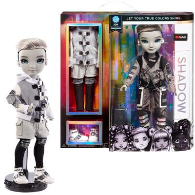 Papusa Rainbow High Shadow High Doll, Ash Silverstone