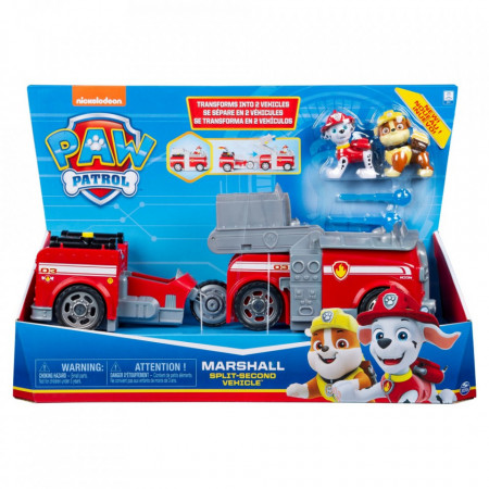 Paw Patrol: Vehicule transformabile 2 în 1 - Marshall