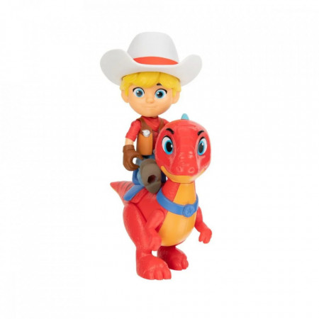Set 2 figurine Dino Ranch, Jon si Blitz