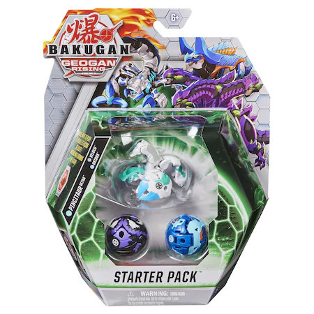 Set Bakugan Geogan Rising, Starter Pack - Pincitaur Ultra, Viloch si Oxidox